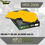 Воздушный фильтр HIFLO HFA2606 Kawasaki ER-6N/F 06-08, KLE650 08-14