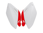 Обтекатели задн. боковые R-Tech Honda CRF250 04-05 (R-FICRFBNRS04) Бело-Красный