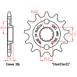 Звезда стальная ведущая MRP SteelStar E1 30613 (JTF1442.13)