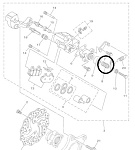 Ось суппорта Yamaha 5TG-25978-00 Оригинал