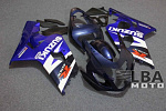 Комплект пластика для мотоцикла Suzuki GSX-R600/750 04-05 Сине-Белый