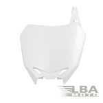 Щиток номера передний R-Tech Suzuki RMZ250 10-17, RMZ450 08-17 (R-TBRMZBN0008) белый