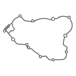 KTM SX 125/150 16-18, Husqvarna TC125 16 прокладка правой половинки картера 50430025000