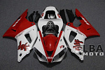 Комплект пластика для мотоцикла Yamaha YZF-R1 00-01 Красно-Белый
