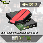 Воздушный фильтр HIFLO HFA3912 Suzuki GSX-R1000 09-16, GSX-S1000 15-20