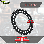 Звезда цепного привода JTR3 42
