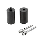 Слайдеры для мотоцикла Yamaha YZF600R 96-07, на раму, без резки пластика