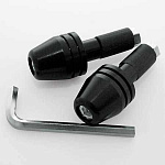 PW Грузики руля алюминий черные 13mm 