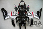 Комплект пластика для мотоцикла Honda CBR 600 RR 05-06 Черно-Серебряный