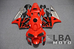 Комплект пластика для мотоцикла Honda CBR 600 RR 03-04 Красно-Черный Серый плуг