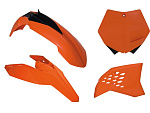 Комплект пластика R-Tech KTM SX/SXF 07-10, EXC/EXCF 08-11 (R-KITKTM-AR0-505) Оранжевый