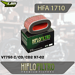 Воздушный фильтр HIFLO HFA1710 Honda VT750 C/CD/CD2 97-02, VT750 CD/C2/DC 99-07