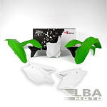 Комплект пластика R-Tech Kawasaki KX450F 16-17 (for USA) (R-KITKXF-OEM-597) зеленый/черный/белый