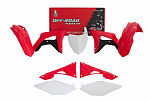 Комплект пластика R-Tech Honda CRF250R 19-20, CRF450R 19-20 (R-KITCRF-OEM-519) красный-белый