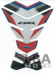 Наклейка на бак для мотоцикла Honda CBR HRC Бело-Красная