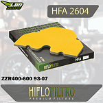 Воздушный фильтр HIFLO HFA2604 Kawasaki ZZR400-600 93-07