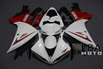Комплект пластика для мотоцикла Yamaha YZF-R1 09-11 Бело-Красный