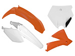 Комплект пластика R-Tech SX85 06-12 (R-KITKTM-O11-507) Оранжево-белый