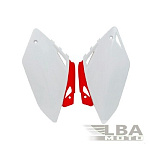 Обтекатели задн. боковые R-Tech Honda CRF450R 07-08 (R-FICRFBNRS07) белые/красные