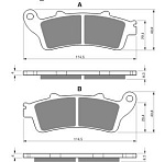 Тормозные колодки Gold-Fren 178 S3