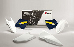 Комплект пластика R-Tech Husqvarna TE/FE 15-16 (R-KITHSQ-OEM-416) белый/синий