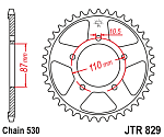 Звезда цепного привода JTR829 45