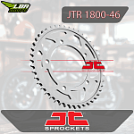 Звезда цепного привода JTR1800 46 Звезда цепного привода JTR1800 46