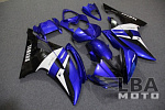 Комплект пластика для мотоцикла Yamaha YZF-R6 08-15 Сине-Бело-Черный