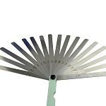 Щупы для замера зазора клапана AHL 0,02 до 1мм 17 лезвий (длинный)