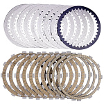 Комплект дисков сцепления AHL Сталь+Фрикционы Harley-Davidson M8 FL Touring 17-22, Softail 18-23