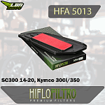 Воздушный фильтр HIFLO HFA5013 Kawasaki SC300 14-20, Kymco 300i/350