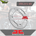 Звезда цепного привода JTR215 49