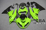 Комплект пластика для мотоцикла Kawasaki ZX-6R 09-12 Зелено-Черный