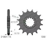 Звезда цепного привода AFAM Сталь 21801-15 (JTF579.15)