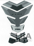 Наклейка на бак для мотоцикла Honda CBR HRC Серая