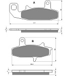 Тормозные колодки Gold-Fren 036 S3