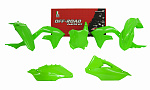 Комплект пластика R-Tech Kawasaki KX450F 19-20 (R-KITKXF-VF0-599) неоновый зеленый