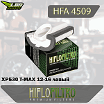 Воздушный фильтр HIFLO HFA4509 Yamaha XP530 T-MAX 12-16 левый