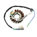 Статор генератора Yamaha TW200 01-23, TW125 99-04, TW225 02-07 4WP-85510-10-00