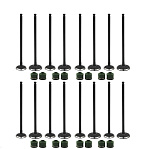 Комплект клапанов c маслосъемными колпачками AHL Kawasaki ZZR400 1995-2007