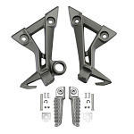 Подножки задние с кронштейнами для мотоцикла Kawasaki Ninja 300 13-17