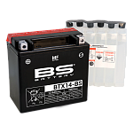 Аккумулятор BS-BATTERY BTX14-BS/YTX14-BS