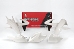 Комплект пластика R-Tech KTM EXC-EXCF 150/250/350/450/500 17-19 (R-KITKTM-BN0-417) Бело-Черный