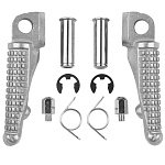 Подножки передние для мотоцикла Kawasaki ZX-6R 03-18, ZX-10R 04-10, ER-6F 06-16