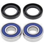 Комплект подшипников переднего колеса ALL BALLS BMW F650CS 00-05, F800GS 16-17,Honda NT700 (25-1491)