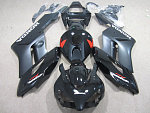Комплект пластика для мотоцикла Honda CBR 1000RR 04-05 Черный с бело-красн наклейками