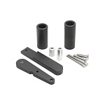 Слайдеры для мотоцикла Kawasaki Ninja 650 09-11, без резки пластика