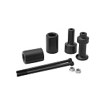 Слайдеры для мотоцикла Kawasaki Z1000 03-06, на раму, без резки пластика