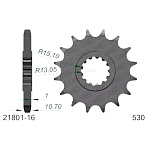 Звезда цепного привода AFAM Сталь 21801-16 (JTF579.16)