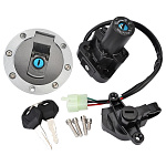 Комплект ключей и замков для Yamaha XJR400, XJR1200, YZF600 95-02, YZF1000 97-98
